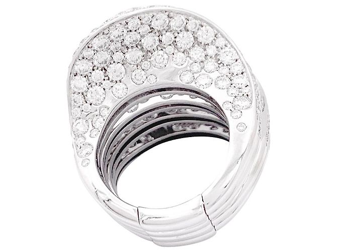 De Grisogono 'Onde' Ring aus Weißgold, Diamanten. - Ansicht 6