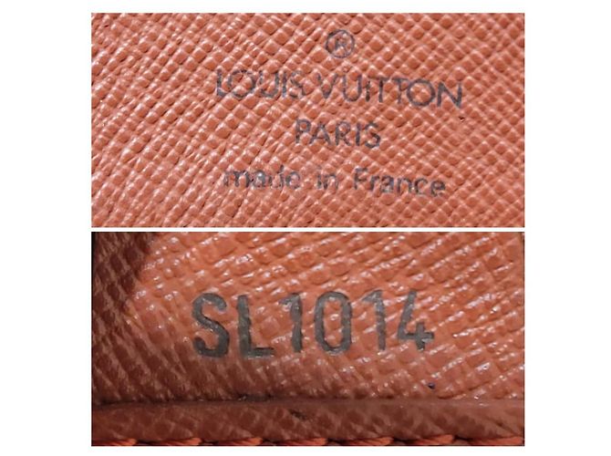 LOUIS VUITTON Borsa a Spalla Musette Salsa GM Damier Ebene Marrone Beige - vista 11