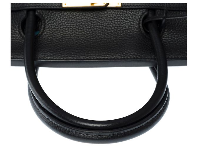 Hermès HERMES Birkin 40 in Pelle Nera - 102011 Nero - vista 10