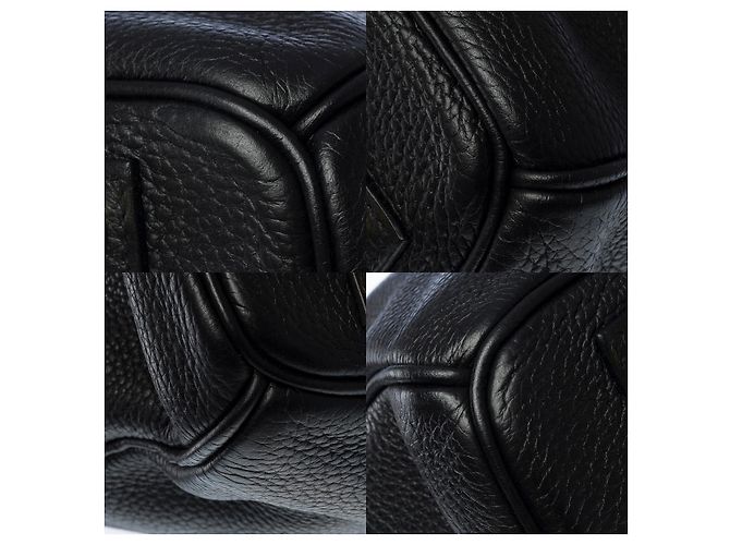 Hermès HERMES Birkin 40 in Pelle Nera - 102011 Nero - vista 12