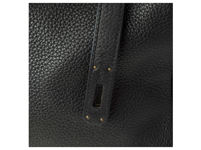 Hermès HERMES Birkin 40 in Pelle Nera - 102011 Nero - vista 8