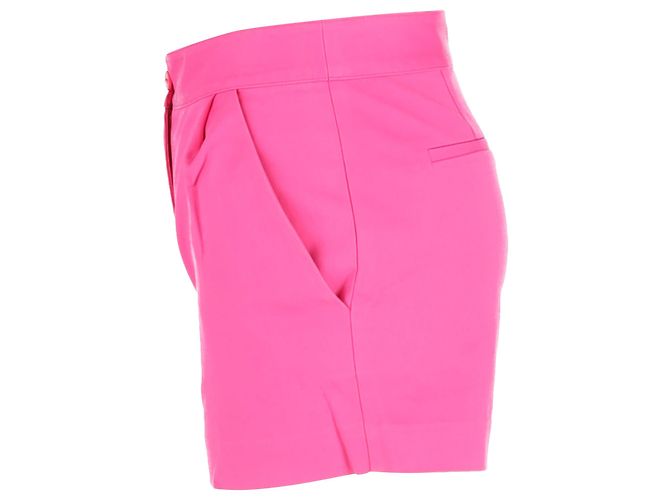 Bermuda de algodão rosa Diane von Furstenberg Marrom - vista 2