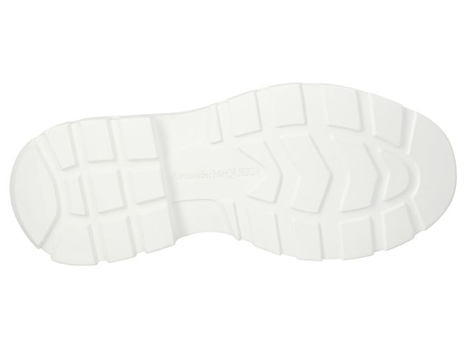Alexander McQueen Tread Slick Lace Up in Bianco - vista 3