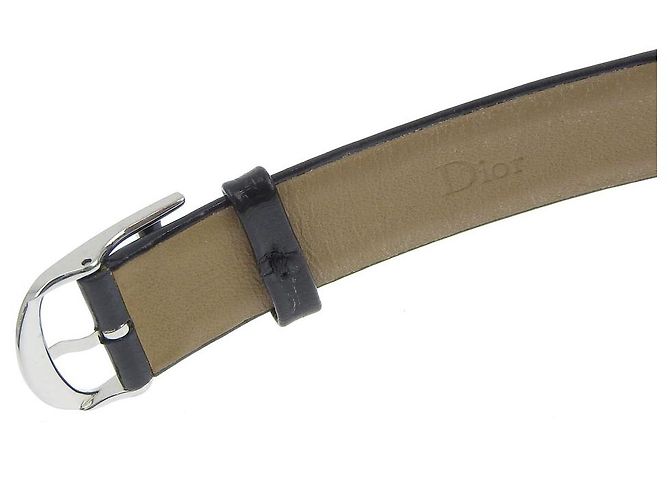 Christian Dior Malice D78 109 Quarz Edelstahl Leder Uhr - Ansicht 6
