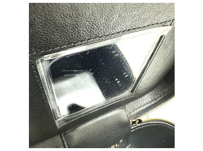 Vanity Borsa a mano in pelle caviar trapuntata Chanel Nero - vista 10