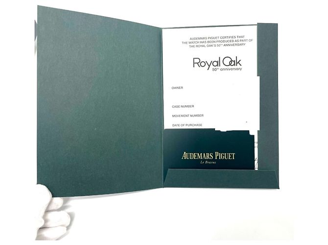 Relógio automático com data Audemars Piguet Royal Oak 50º Aniversário - vista 9