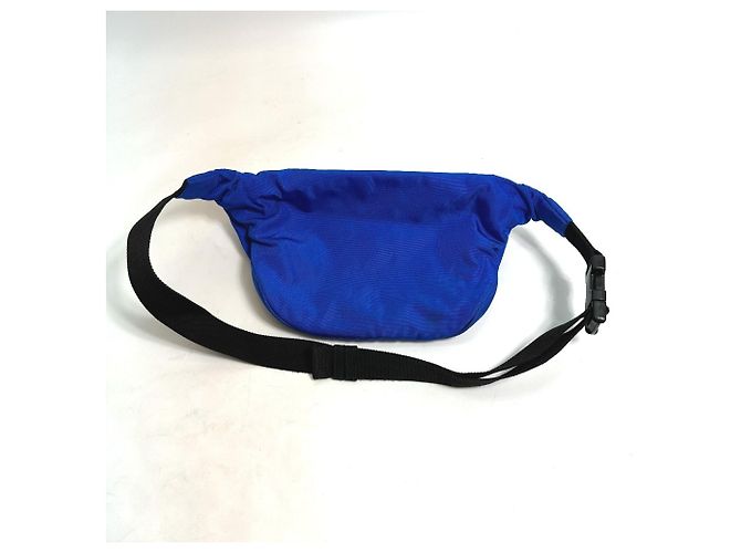 Marsupio Explorer Balenciaga 482389 Nero Blu - vista 2