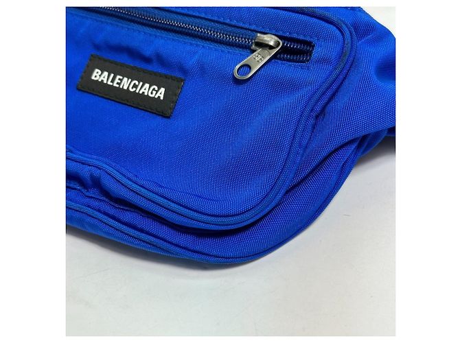 Marsupio Explorer Balenciaga 482389 Nero Blu - vista 3