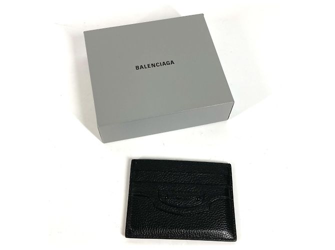 Tarjetero de visita Balenciaga Neo Classic Negro - vista 2
