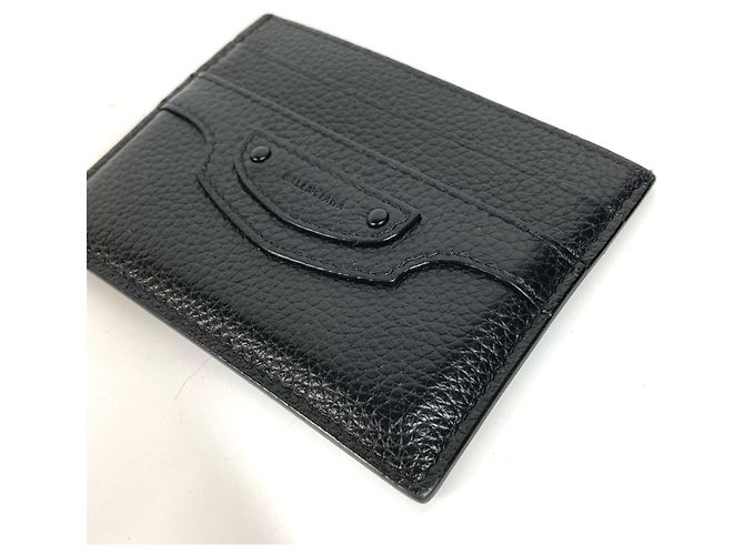 Tarjetero de visita Balenciaga Neo Classic Negro - vista 3