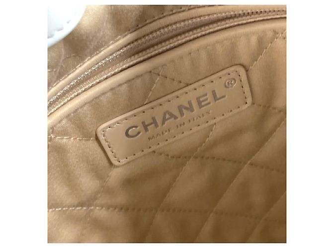 Chanel AS3313 Lambskin Small Chain Backpack Black White - view 10