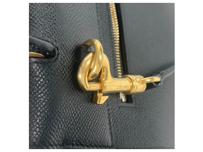 Céline Celine Micro Tote Tasche Schwarz - Ansicht 11