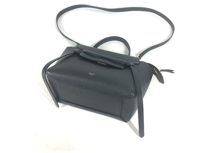 Céline Celine Micro Tote Tasche Schwarz - Ansicht 9