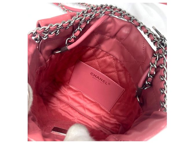 Borsa a catena Chanel AS3980 Rosa - vista 10