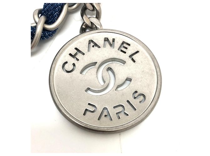 Chanel AS3260 24A Patchwork Schultertasche Blau - Ansicht 10