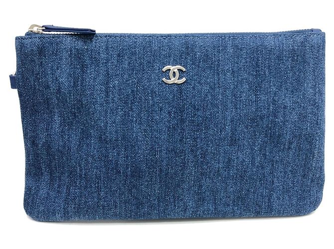 Chanel AS3260 24A Patchwork Schultertasche Blau - Ansicht 7