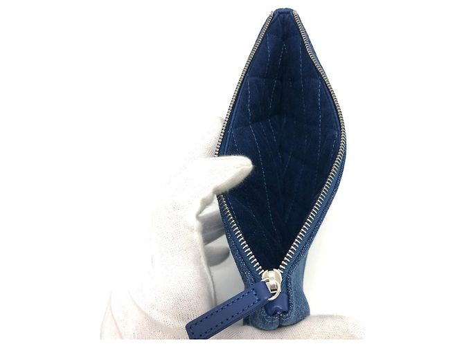 Chanel AS3260 24A Patchwork Schultertasche Blau - Ansicht 8