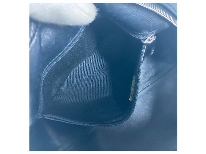 Chanel Bicolor CC Coco Mark W Kettenhandtasche Schwarz Weiß - Ansicht 15