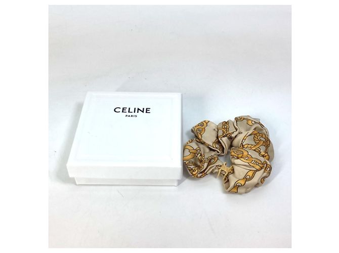 Céline Scrunchie de viscosa amarilla Celine Amarillo - vista 7