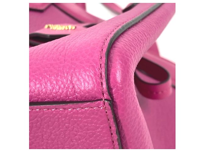 Borsa a spalla mini Origami di Fendi Porpora - vista 7