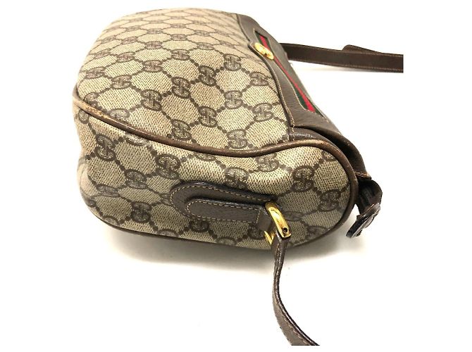 Borsa a spalla Gucci GG Plus Webbing Line - vista 2