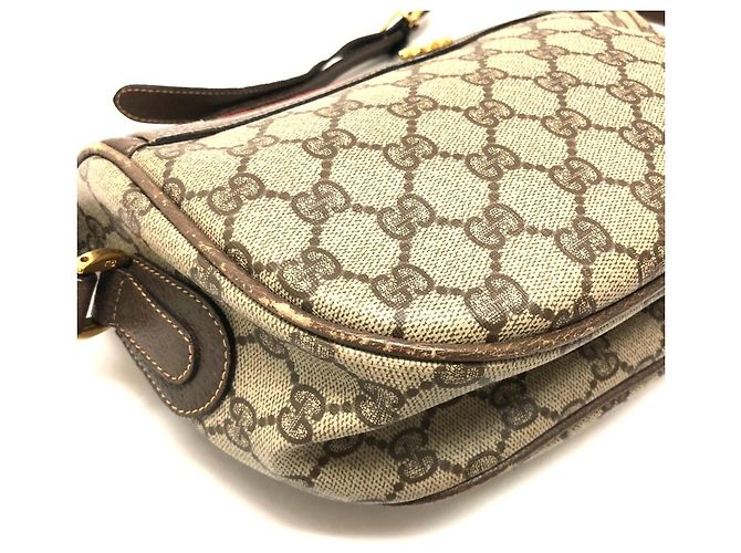 Borsa a spalla Gucci GG Plus Webbing Line - vista 8