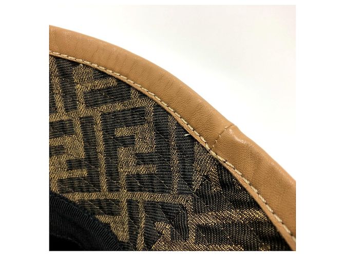 Fendi FXQ801 Chapéu Bucket Zucca - vista 4
