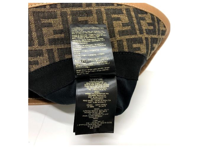 Fendi FXQ801 Chapéu Bucket Zucca - vista 6