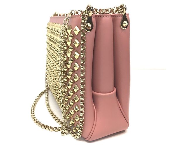 Borsa Trilby Large New Studs di Christian Louboutin Rosa - vista 2