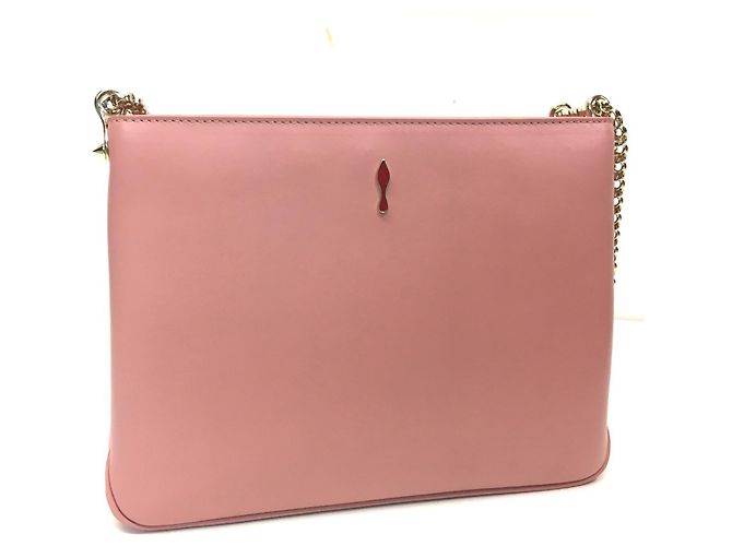 Borsa Trilby Large New Studs di Christian Louboutin Rosa - vista 3