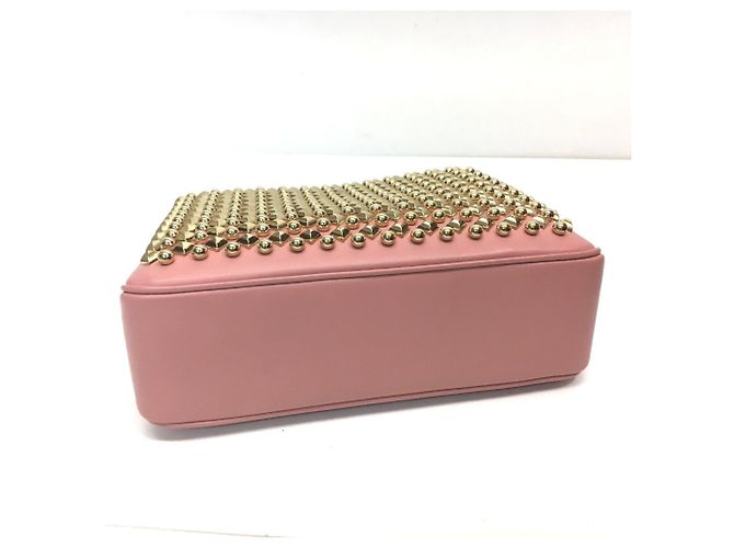 Borsa Trilby Large New Studs di Christian Louboutin Rosa - vista 4