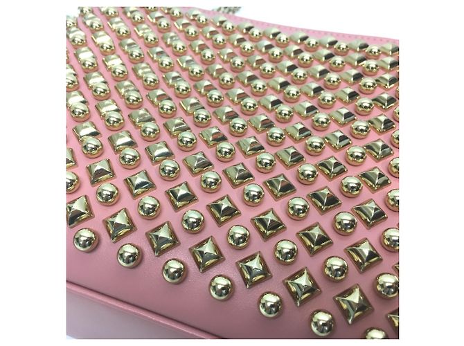 Borsa Trilby Large New Studs di Christian Louboutin Rosa - vista 5