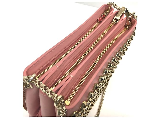 Borsa Trilby Large New Studs di Christian Louboutin Rosa - vista 6