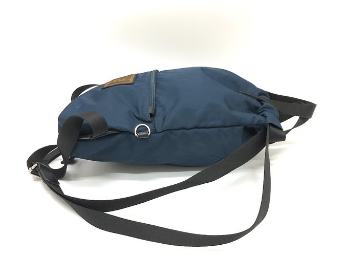 Fendi Zucca Nylon Rucksack Marineblau - Ansicht 2