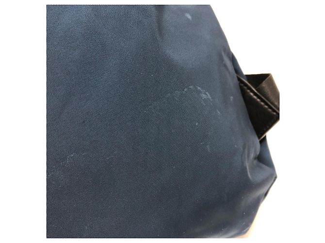 Fendi Zucca Nylon Rucksack Marineblau - Ansicht 7