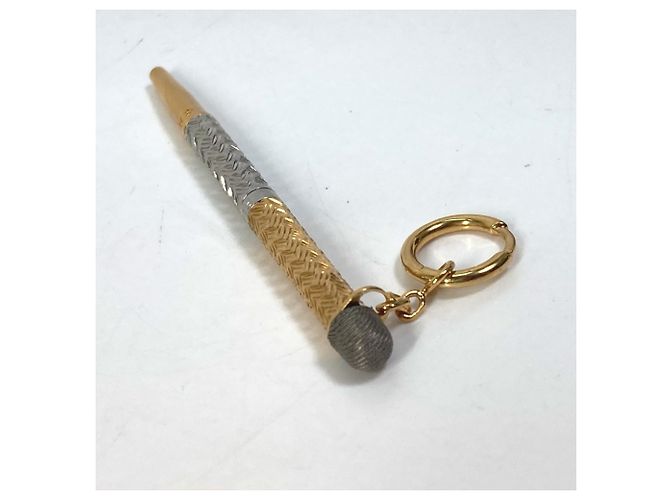 Orecchini Fendi Chaos Collaboration Scribble Pen Argento D'oro - vista 3