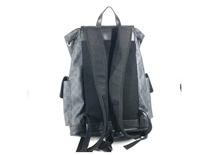 Zaino Gucci GG Supreme Tiger Nero - vista 3