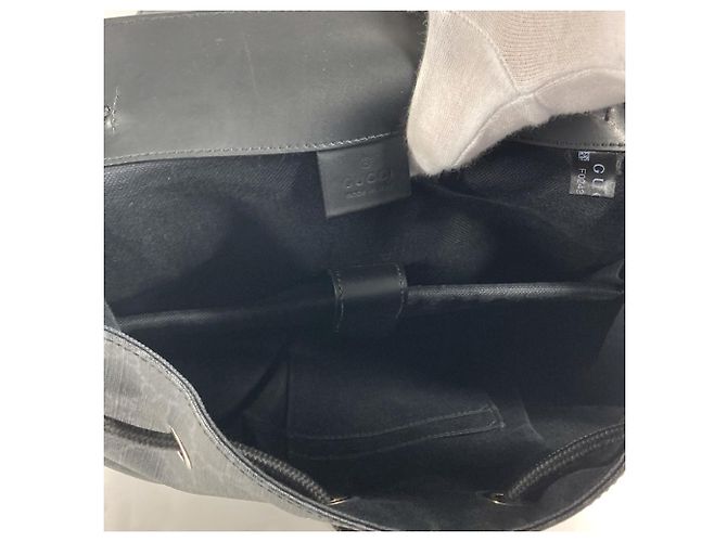 Zaino Gucci GG Supreme Tiger Nero - vista 6
