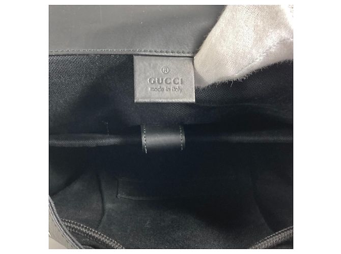 Zaino Gucci GG Supreme Tiger Nero - vista 7