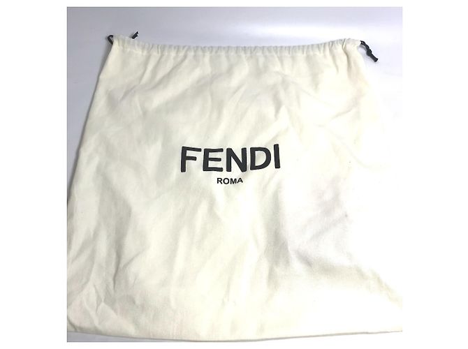 Fendi 8BH357 Joshua Vides Kollaboration Shopper Tasche Schwarz Weiß - Ansicht 11
