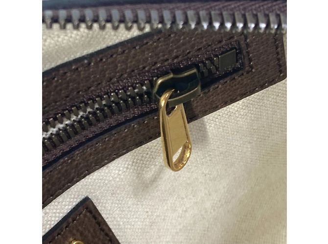 Borsa a cintura incrociata Gucci 602695 Marrone - vista 11