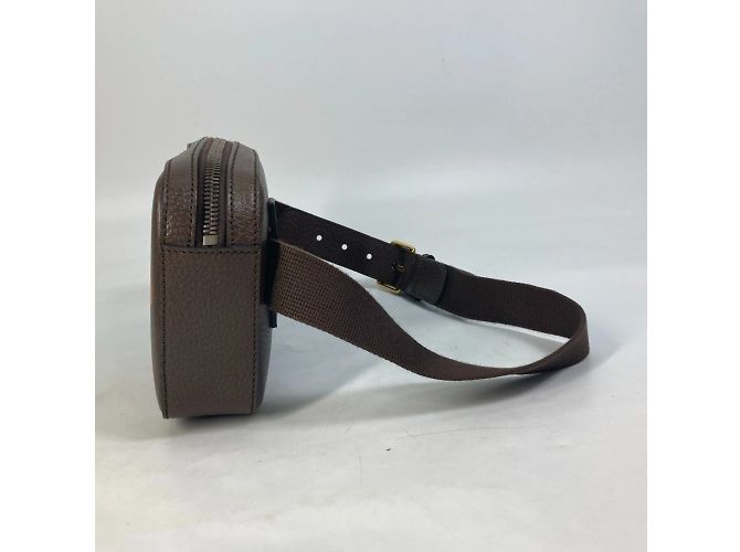 Borsa a cintura incrociata Gucci 602695 Marrone - vista 4