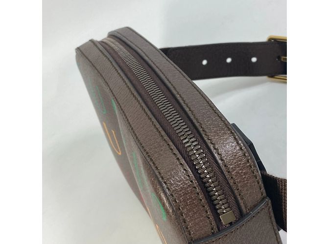 Borsa a cintura incrociata Gucci 602695 Marrone - vista 6