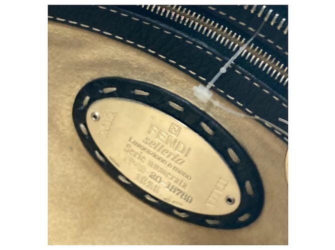 Borsa Fendi Selleria Nero - vista 14