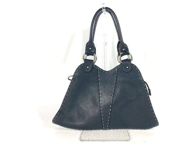 Borsa Fendi Selleria Nero - vista 2