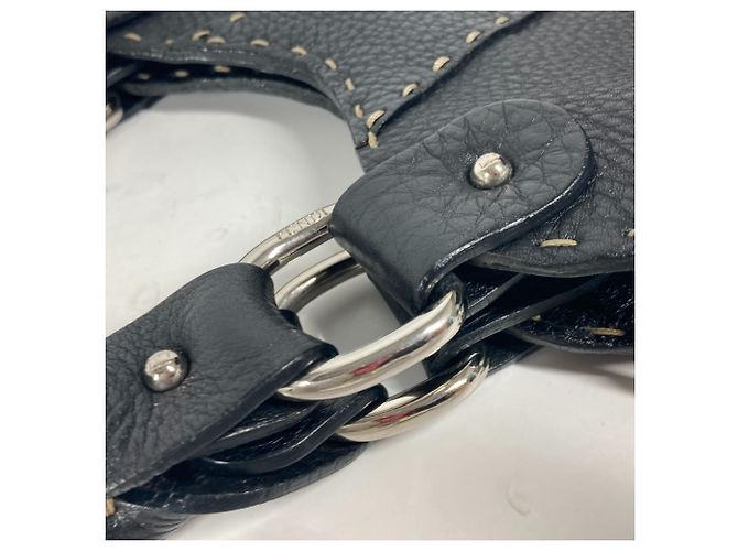 Borsa Fendi Selleria Nero - vista 9