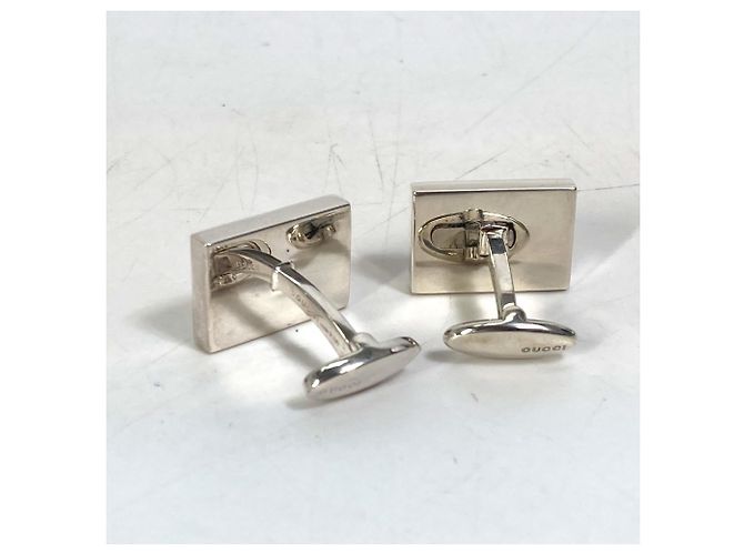 Gemelli Gucci 457224 Ghost SV925 in argento per uomo - vista 2