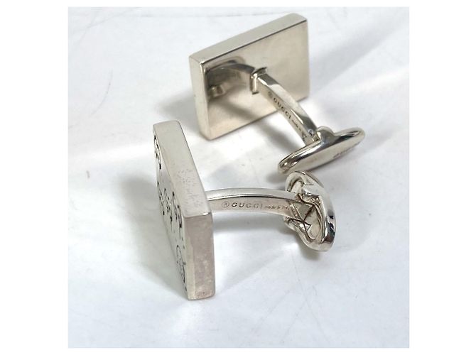 Gemelli Gucci 457224 Ghost SV925 in argento per uomo - vista 4