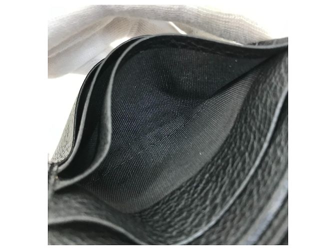 Billetera de cuero plegable Gucci Negro - vista 12