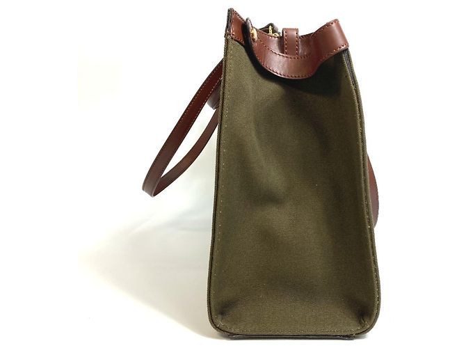 Fendi 8BH374 FF Peekaboo X Tote Schultertasche Grün - Ansicht 8